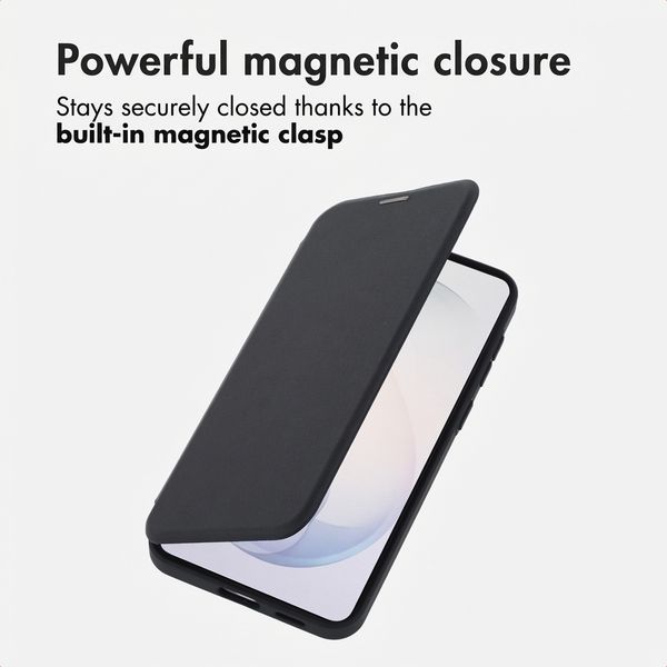 imoshion Transparent Bookcase with MagSafe Samsung Galaxy S26 - Black