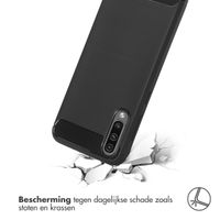 imoshion Brushed Backcover Samsung Galaxy A50 / A30s - Zwart