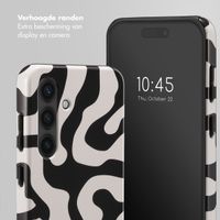 Selencia Vivid Backcover Samsung Galaxy S24 - Art Wave Black