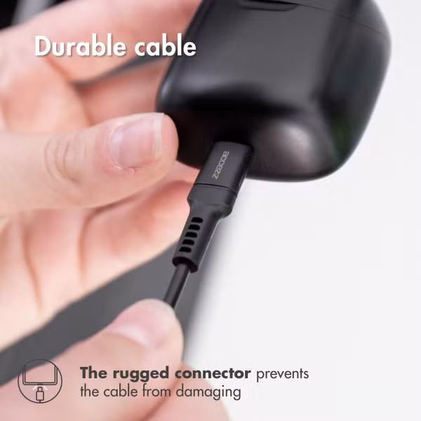 Accezz Micro-USB naar USB kabel - 1 meter - Zwart