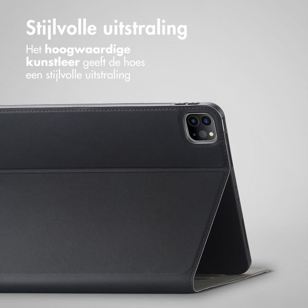 Accezz Classic Tablet Case Apple iPad Pro 12.9 (2022) / Pro 12.9 (2021) / Pro 12.9 (2020) - Zwart