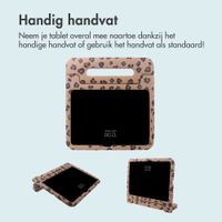 imoshion Kidsproof Design Backcover met handvat Apple iPad 11 (2025) 11 inch A16 / iPad 10 (2022) 10.9 inch - Panterprint