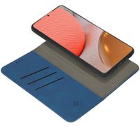 imoshion Uitneembare 2-in-1 Luxe Bookcase Samsung Galaxy A72 - Donkerblauw