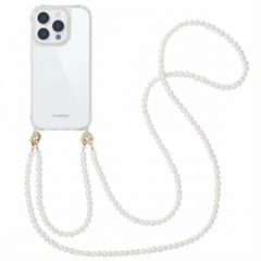 imoshion Backcover met Telefoonkoorden Apple iPhone 16 Pro Max - Parels