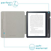 imoshion Slim Hard Case Sleepcover met stand Kobo Libra H2O - Zwart