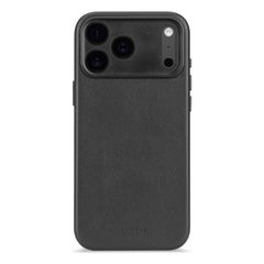 Decoded Leather Backcover MagSafe Apple iPhone 17 Pro - Zwart