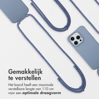 imoshion Color Backcover met afneembaar koord MagSafe Apple iPhone 14 Pro - Ash Blue
