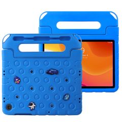 imoshion Kidsproof tablethoes met afneembare dolls Samsung Galaxy Tab A11 Plus / A9 Plus - Blauw