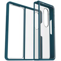 OtterBox Thin Flex Backcover Samsung Galaxy Fold 4 - Transparant/Blauw