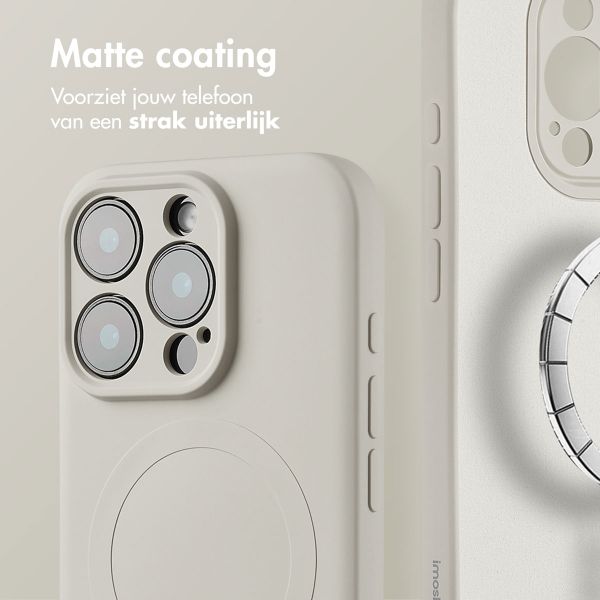 imoshion Color Backcover met MagSafe Apple iPhone 16 Pro Max - Beige