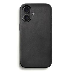 Woodcessories Bio Leather Case MagSafe iPhone 16 - Black