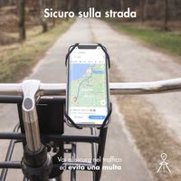 imoshion Siliconen Telefoonhouder Fiets - Universeel - Zwart