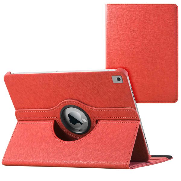 imoshion 360° draaibare Bookcase iPad 7 (2019) / iPad 8 (2020) / iPad 9 (2021) 10.2 inch - Rood