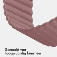 imoshion Magnetisch kunstleren bandje Apple Watch | 44/45/46/49 mm - Rose