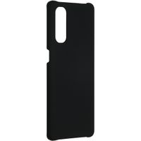 Effen Backcover Oppo Find X2 - Zwart