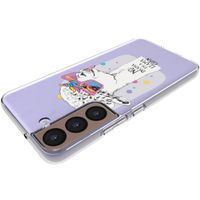 imoshion Design hoesje Samsung Galaxy S22 - Llama - Wit