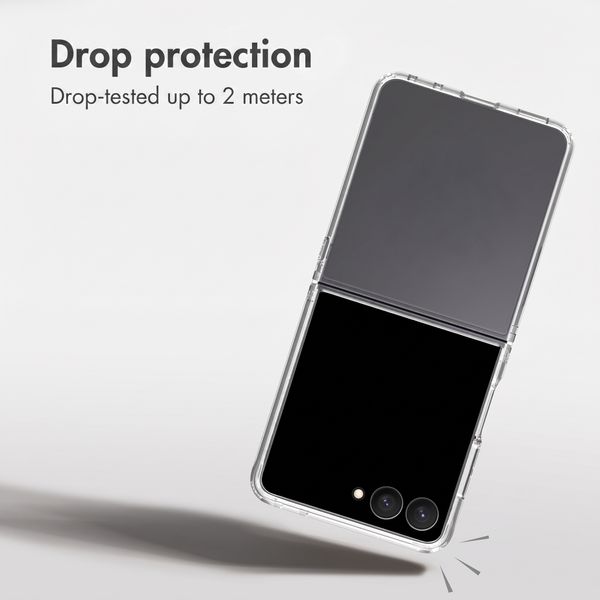 Accezz Xtreme Impact Back Cover Samsung Galaxy Z Flip 8 - Transparent