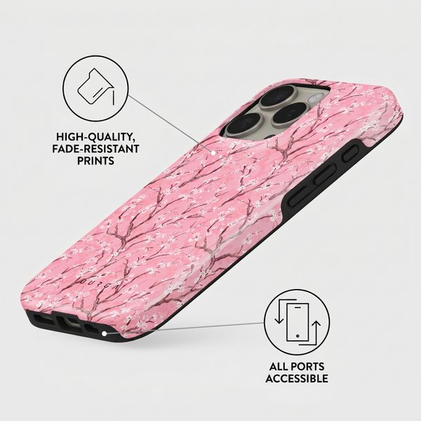 Burga Tough Back Cover with MagSafe Apple iPhone 16 Pro - Sakura