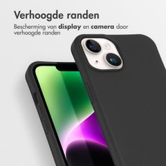 imoshion Color Backcover met afneembaar koord Apple iPhone 14 - Zwart