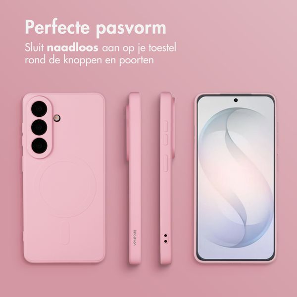 imoshion Color Backcover met MagSafe Samsung Galaxy S26 - Candy Pink