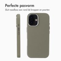 Accezz Mesh Backcover met MagSafe Apple iPhone 16 - Donkergrijs