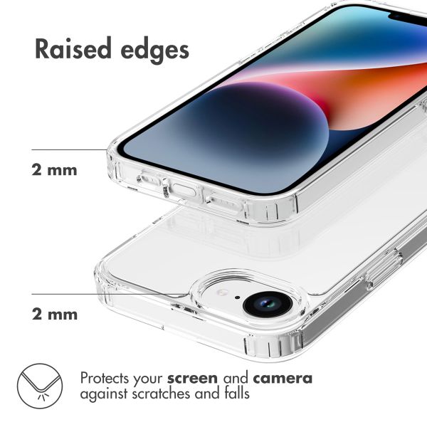 Accezz Xtreme Impact Back Cover Apple iPhone 17e / 16e - Transparent