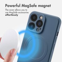 imoshion Colour Back Cover with MagSafe Apple iPhone 13 Pro - Dark Blue