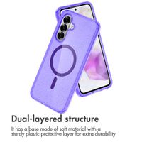imoshion Sparkle Backcover met MagSafe Samsung Galaxy A56 - Glitter Paars