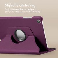 imoshion 360° draaibare Bookcase Samsung Galaxy Tab S6 Lite (2020/2022/2024) - Paars