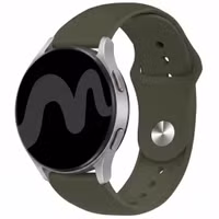 imoshion Siliconen Sport bandje  - Universeel 20 mm aansluiting - Olive Green