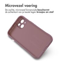 imoshion EasyGrip Backcover iPhone 13 - Paars