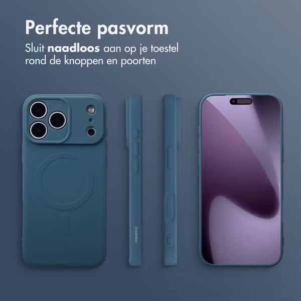 imoshion Color Backcover met MagSafe Apple iPhone 17 Pro Max - Donkerblauw
