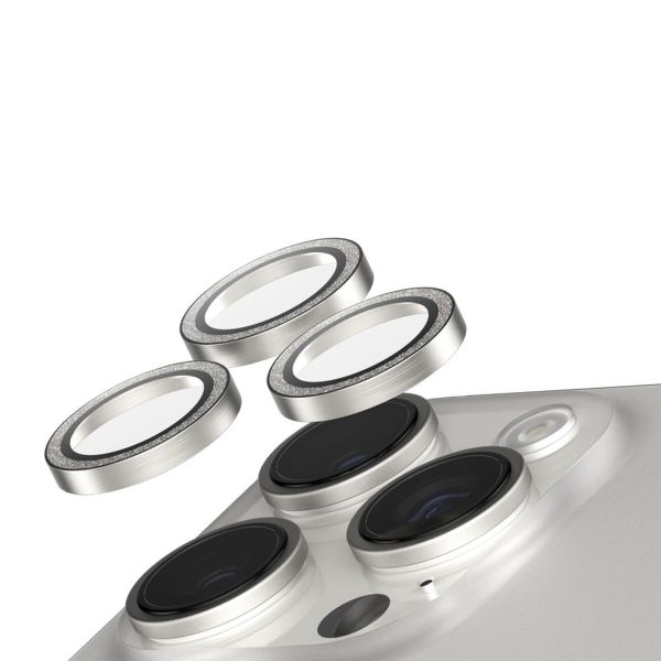 SAFE by PanzerGlass Camera Lens Protector Apple iPhone 16 Pro / 16 Pro Max - Glitter Silver