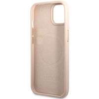 Guess 4G Logo Monogram Backcover MagSafe Apple iPhone 14 - Roze