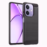 imoshion Brushed Backcover Oppo A40 (4G) / Oppo A40M (4G) / Oppo A60 (5G) - Zwart