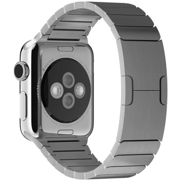 Apple Steel Link Band Apple Watch Series 1-9 / SE - 38/40/41 mm / Series 10 - 42 mm - Zilver