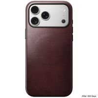 Nomad Modern Horween Leather Case Apple iPhone 17 Pro Max - Burgundy