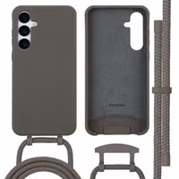 imoshion Color Backcover met afneembaar koord Samsung Galaxy A55 - Black Coffee