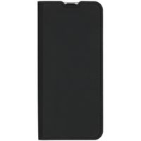 Dux Ducis Slim Softcase Bookcase Motorola One Action - Zwart