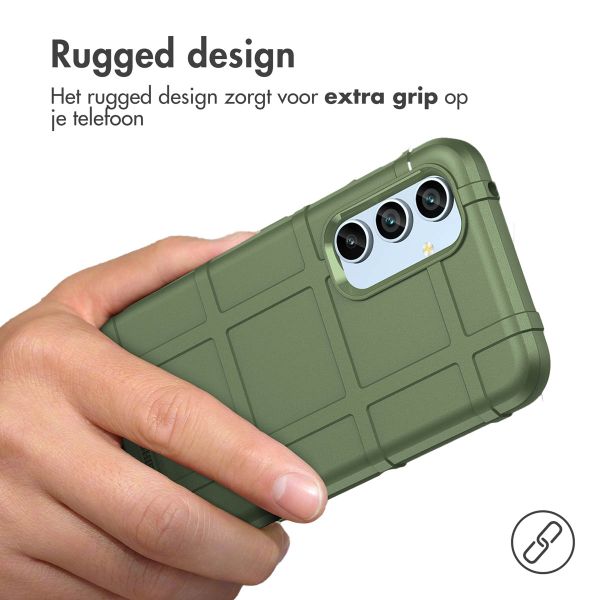 imoshion Rugged Shield Backcover Samsung Galaxy A54 (5G) - Donkergroen
