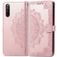 imoshion Mandala Bookcase Sony Xperia 10 III - Rosé Goud