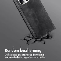 imoshion Slim Bookcase Apple iPhone 12 (Pro) - Zwart