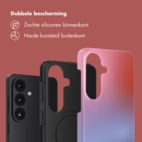 Selencia Vivid Backcover met MagSafe Samsung Galaxy S26 FE - Gradient Soft Blush