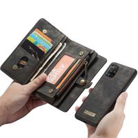 CaseMe Luxe Lederen 2 in 1 Portemonnee Bookcase Samsung Galaxy A71