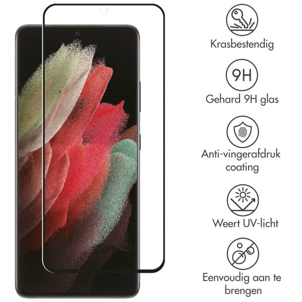 Selencia Gehard Glas Premium Screenprotector Samsung Galaxy S21 Ultra