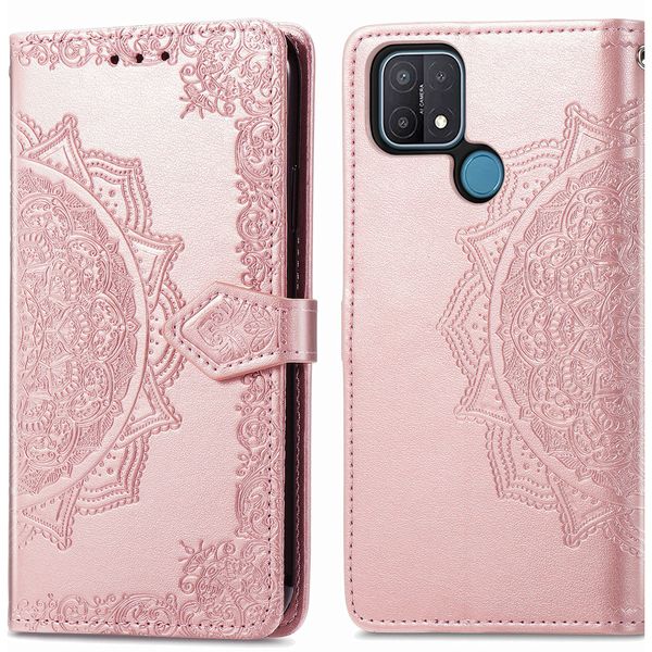 imoshion Mandala Bookcase Oppo A15 - Rosé Goud