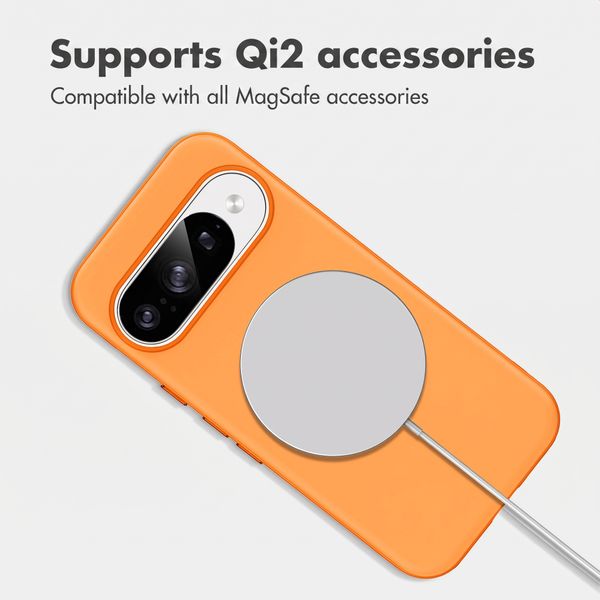 imoshion Colour Case with Thin MagSafe Ring Google Pixel 9 / 9 Pro - Orange