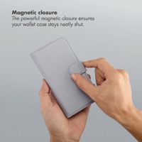 Accezz Edge detachable Bookcase with MagSafe Apple iPhone 18 Pro / 17 Pro - Grey