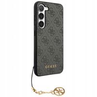 Guess 4G Classic Logo Backcover Charm Samsung Galaxy S24 Plus - Zwart