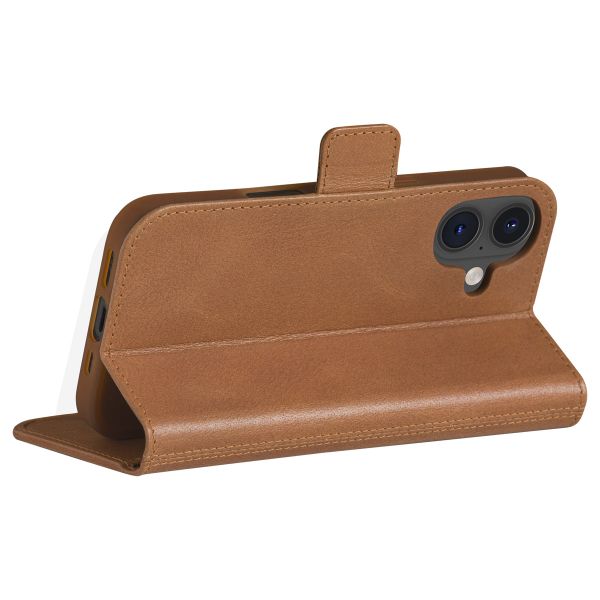 dbramante1928 Copenhagen Bookcase Apple iPhone 16 - Tan